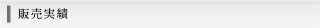 販売実績